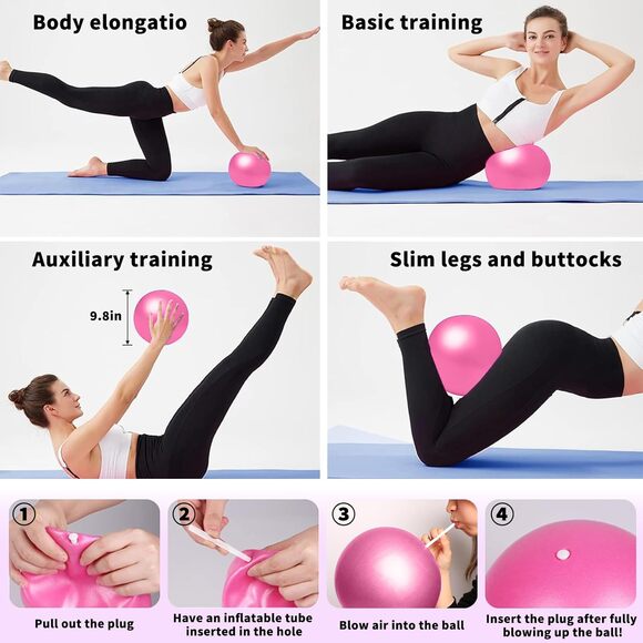 New Pilates Ring Set or Yoga Starter Kit - Picture 7 of 8